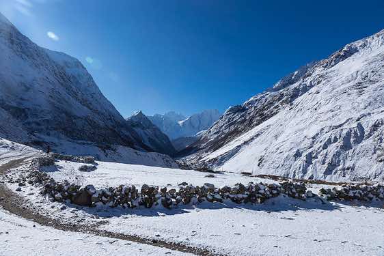 View down Buri Gandaki Valley from near Samdo village