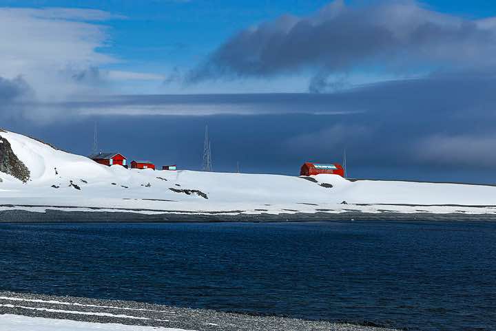 Base at Half Moon Bay, Half Moon Island, South Shetland Islands