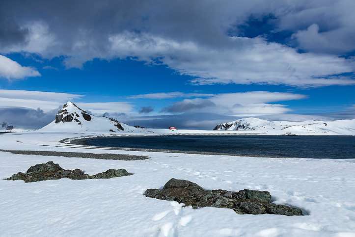 Half Moon Bay, Half Moon Island, South Shetland Islands, Antarctica