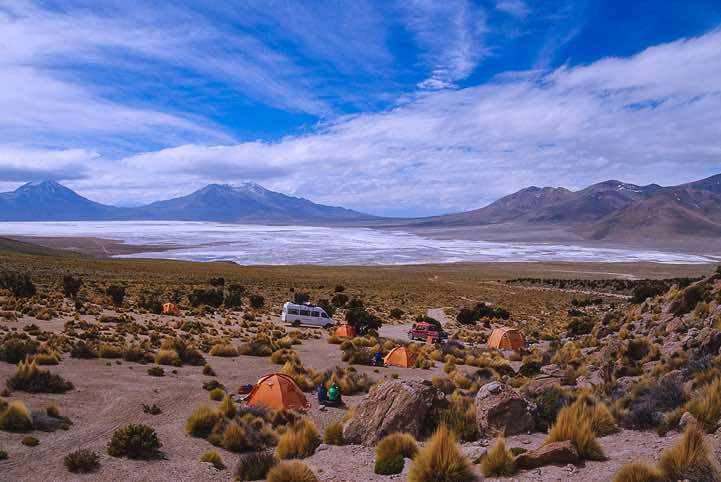 Campsite, Salar de Surire