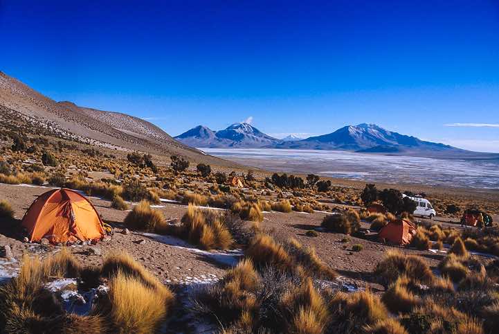 Campsite, Salar de Surire