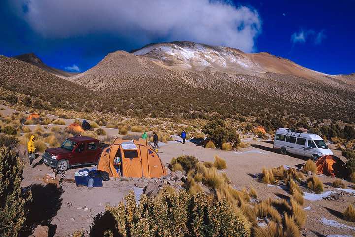 Campsite, Salar de Surire