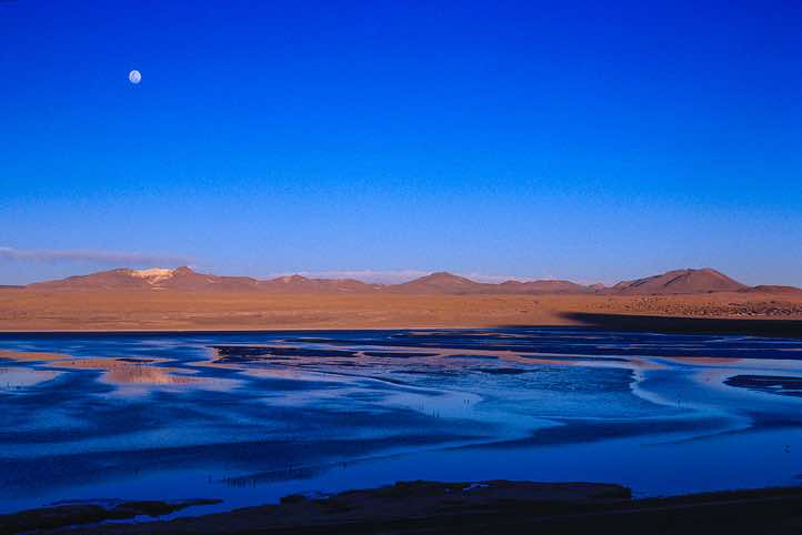Laguna Colorada, 4278m, at sunset