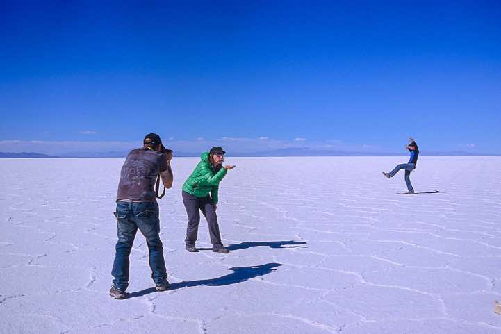 Creative photography, Salar de Uyuni