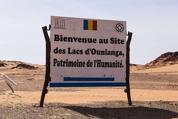 In 2012 the Ounianga lakes of northern Chad were added to UNESCO's World Heritage list