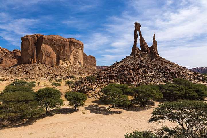 Djoula arch, Ennedi Mountains, northeastern Chad