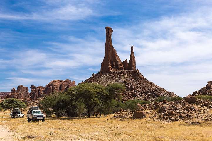 Djoula arch, Ennedi Mountains, northeastern Chad