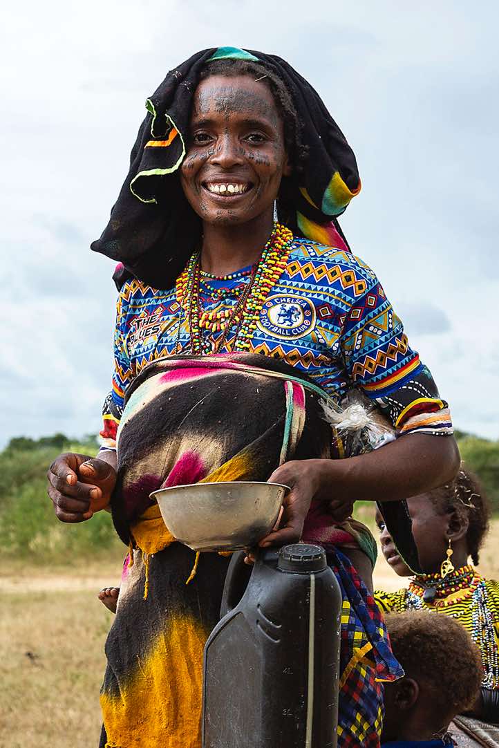 Wodaabe (Bororo) woman at the Gerewol festival