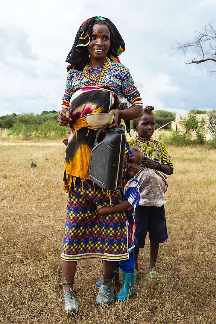 Wodaabe (Bororo) woman at the Gerewol festival