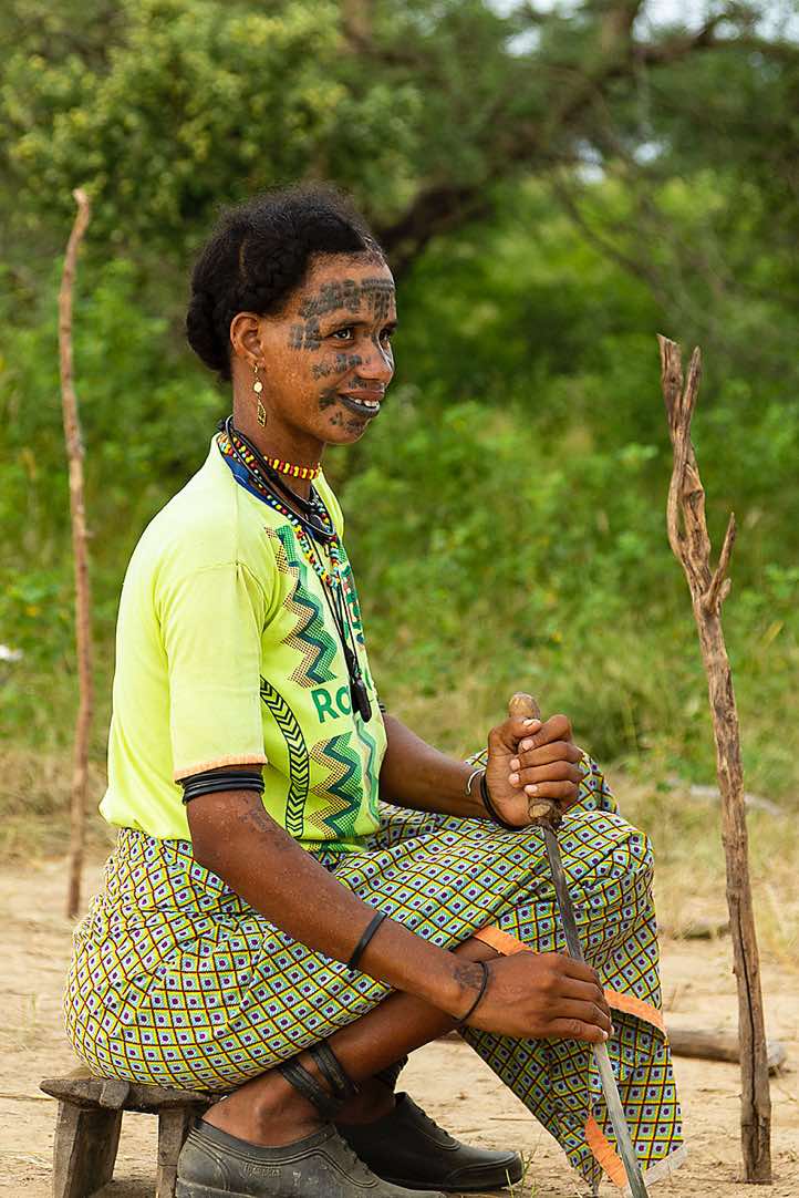 Wodaabe (Bororo) woman at the Gerewol festival