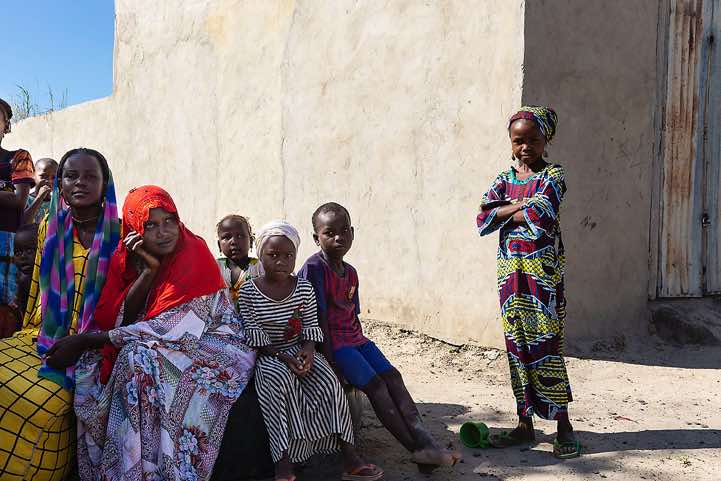 Meeting the friendly inhabitants of a small village