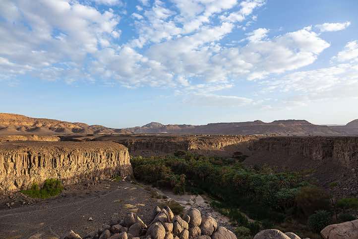 Oasis of Yebbi Souma, Tibesti region