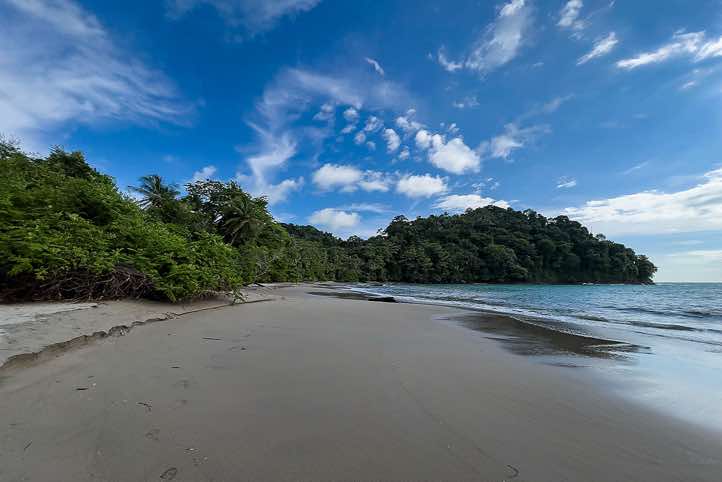 Beach, Manuel Antonio National Park, Puntarenas Province