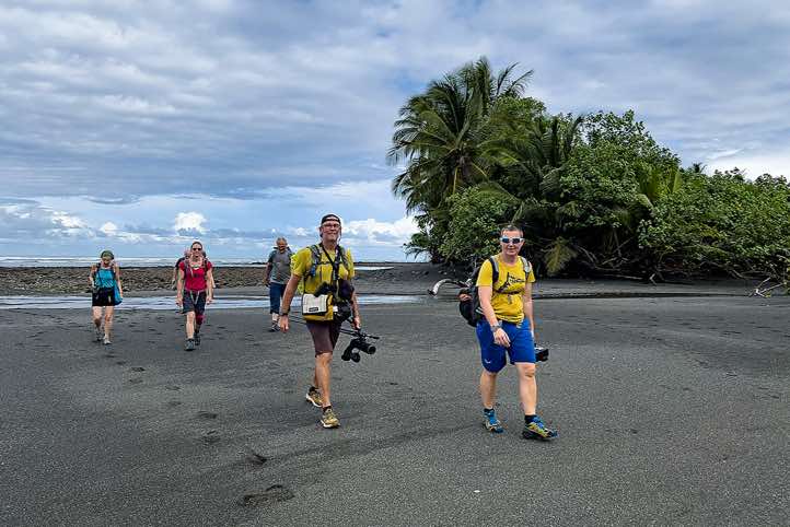 Hiking group, Corcovado National Park, Osa Peninsula, Puntarenas Province