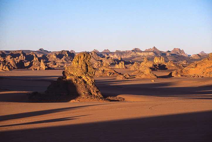 Rock formations, Jabal Akakus
