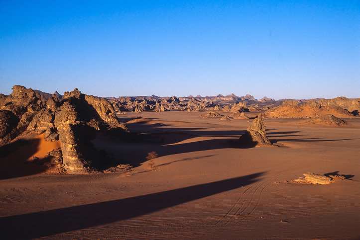 Rock formations, Jabal Akakus