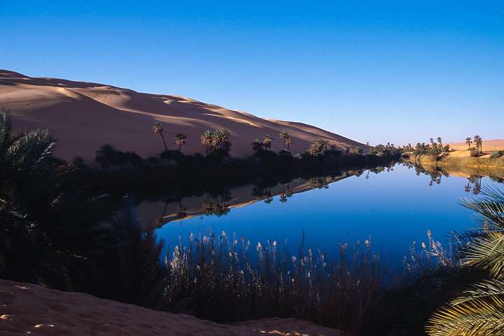 Um el Ma lake, Ubari Sand Sea (Edeyen Ubari)