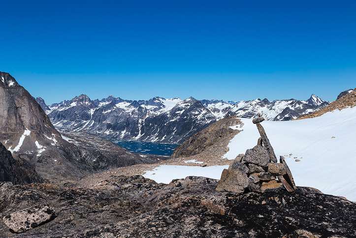 Mountain views, Ammassalik Island