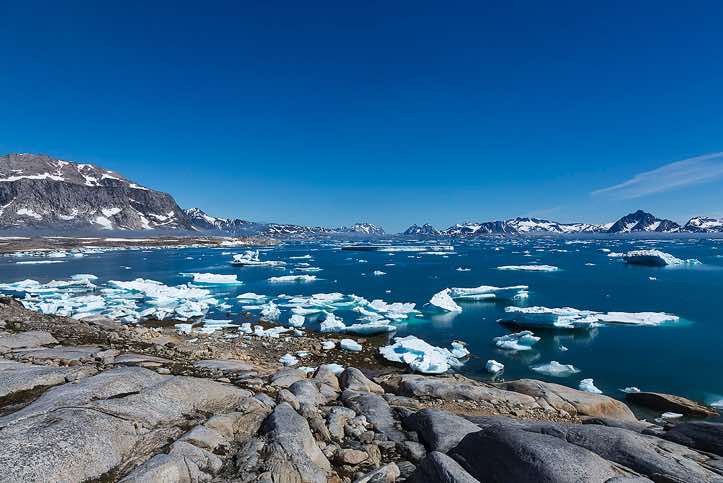 Coastline, Ammassalik Island