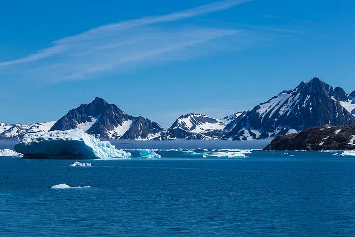 Mountain views, Ammassalik Island