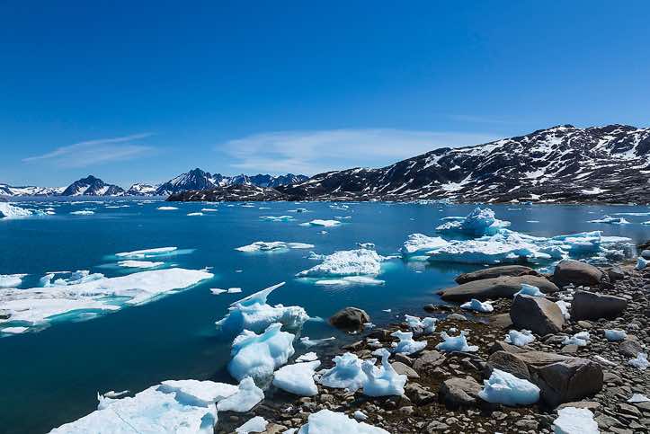 Coastline, Ammassalik Island