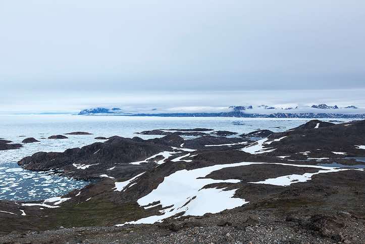 Kulusuk Island and its jagged coastline