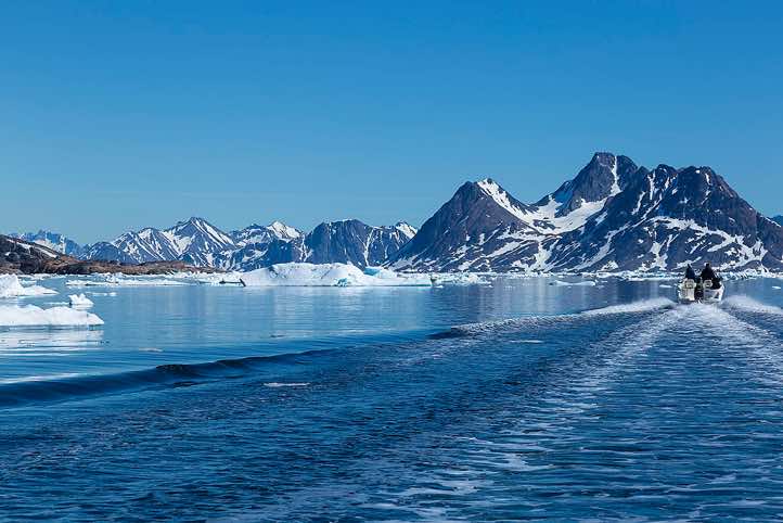 Boat, Ammassalik Fjord