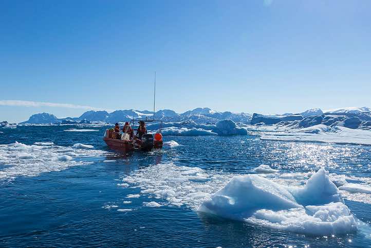 Boat, Sermilik Fjord