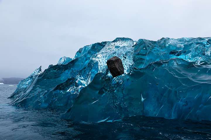 Block of ice, Sermilik Fjord