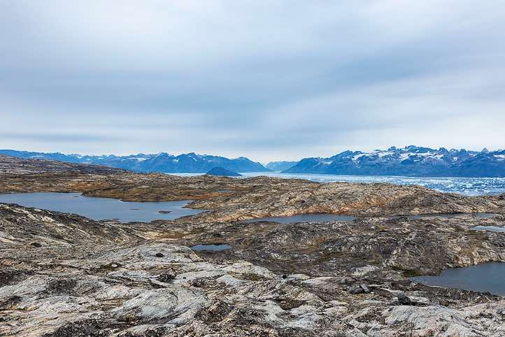 View of Sermilik Fjord from near Tasilartik Fjord