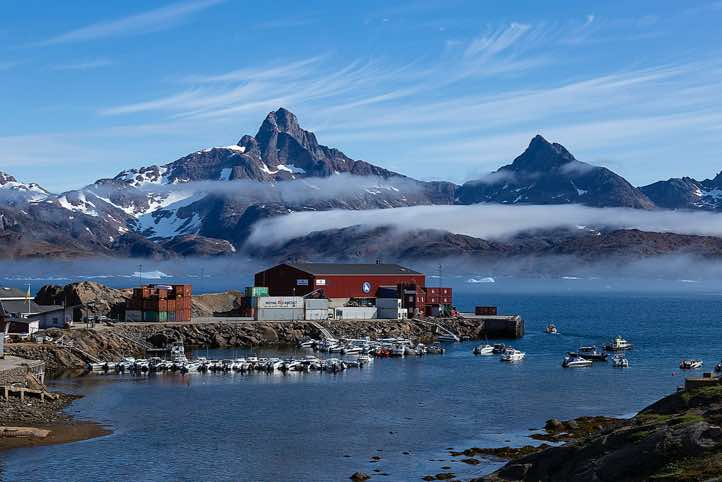 Tasiilaq and the Tasiilaq Fjord, Ammassalik Island