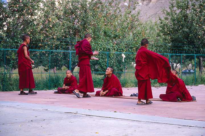 Young monks, Tabo monastery, Spiti Valley