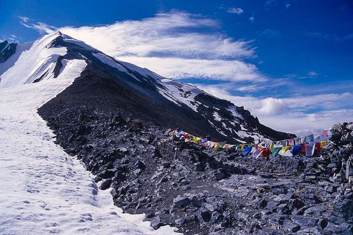 Top of Parang La pass, 5578m, Spiti to Ladakh Trek