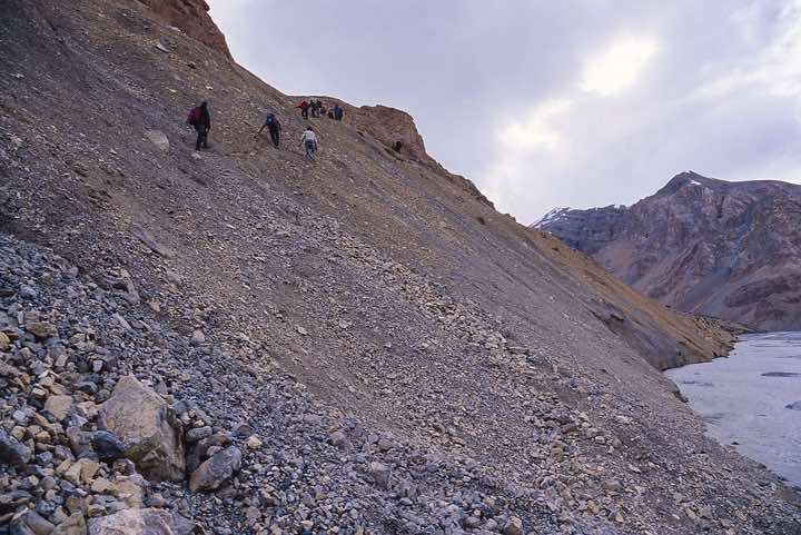 Trail, Pare Chu valley, Spiti to Ladakh Trek