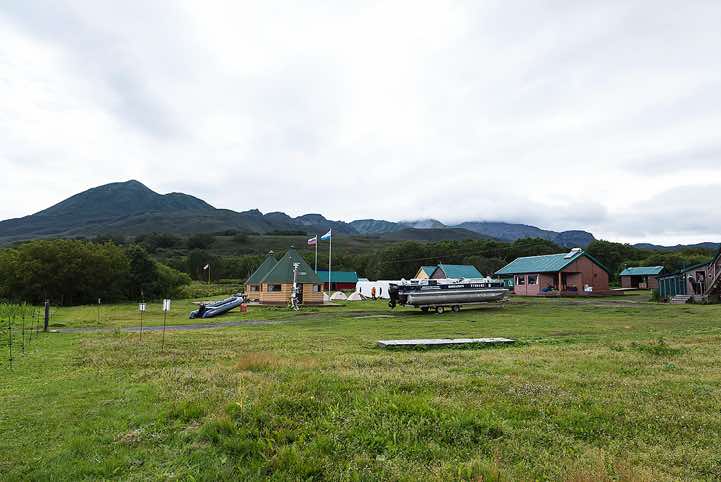 Campsite at Kurile Lake
