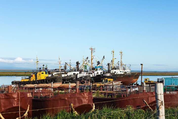 Ships, West Coast, Sea of Okhotsk