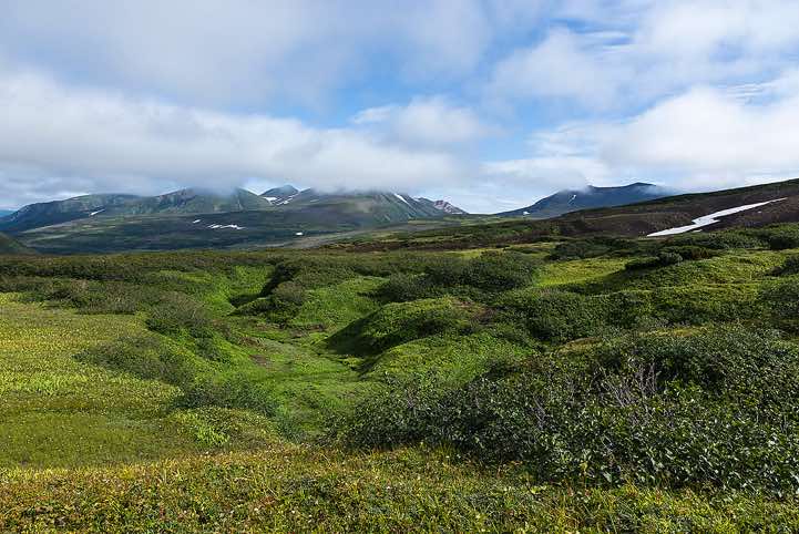 Landscape, Kamchatka wilderness, Pauzhetka area