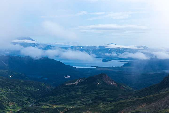 Kurile Lake, Kamchatka wilderness, Pauzhetka area