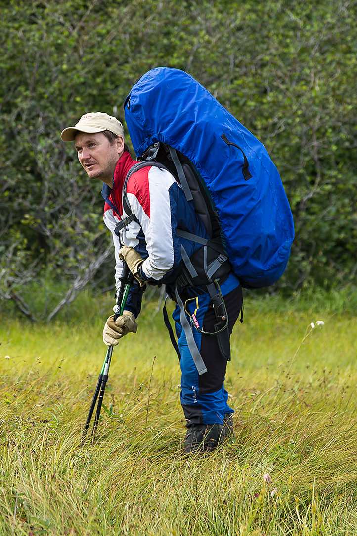 Our russian local guide Ivan Popov, Pauzhetka area