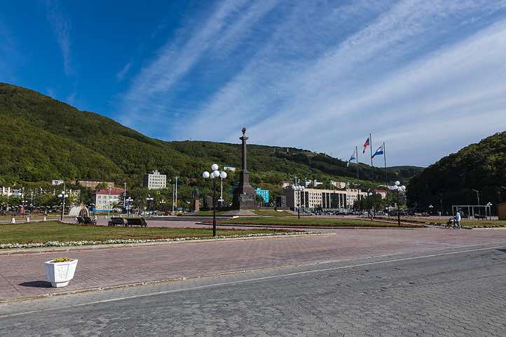 Lenin Square, city centre, Petropavlovsk-Kamchatsky