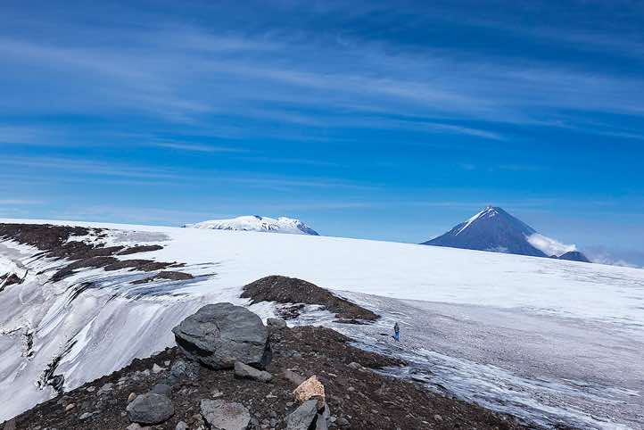 Top of Plosky Tolbachik volcano, 3085m, Klyuchevskoy Nature Park