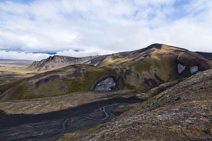 Landscape, around Tolbachik trek, Klyuchevskoy Nature Park