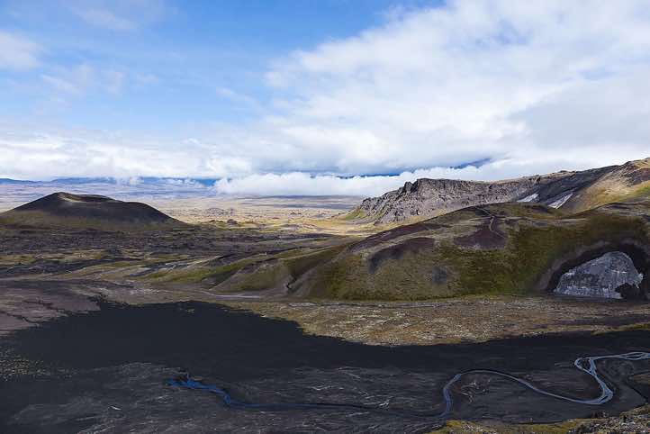 Landscape, around Tolbachik trek, Klyuchevskoy Nature Park