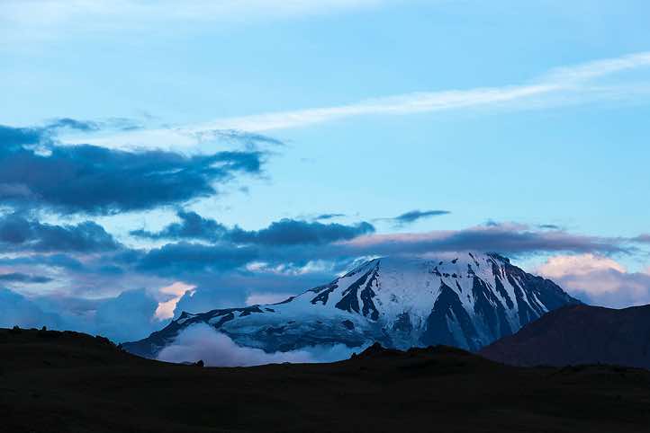 Zimina volcano (Ovalnaya Zimina), 3080m, around Tolbachik trek, Klyuchevskoy Nature Park