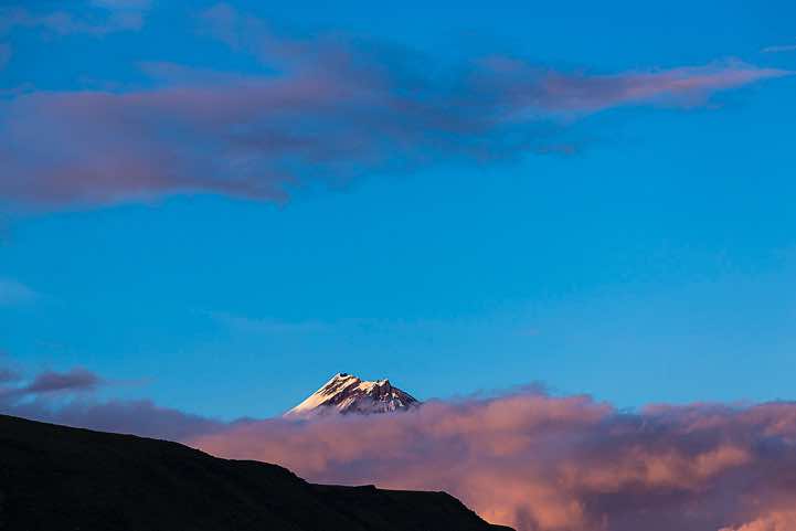Top of Klyuchevskaya Sopka (or Klyuchevskoy) volcano, 4850m, around Tolbachik trek, Klyuchevskoy Nature Park