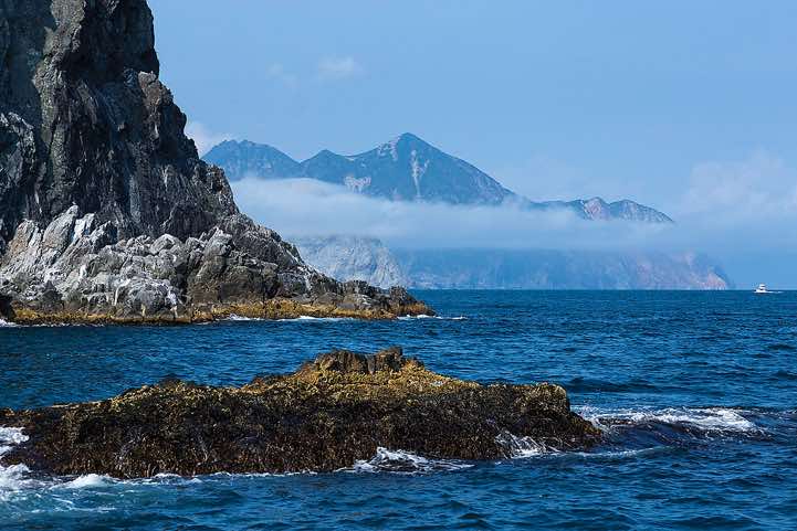 Coastline, Avacha Bay, Pacific Ocean
