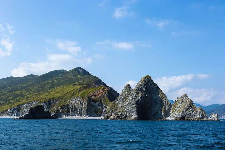 Coastline, Avacha Bay, Pacific Ocean