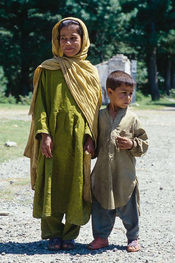 Girl, Margalla Hills, Karakoram Highway