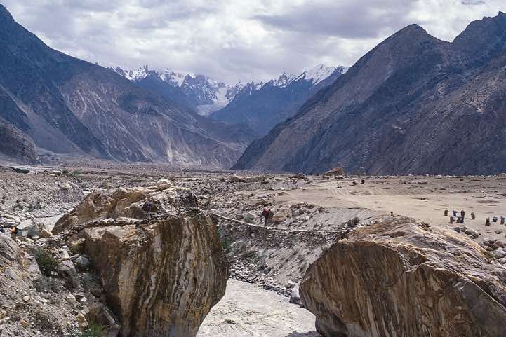 Bridge, Karakoram Mountains