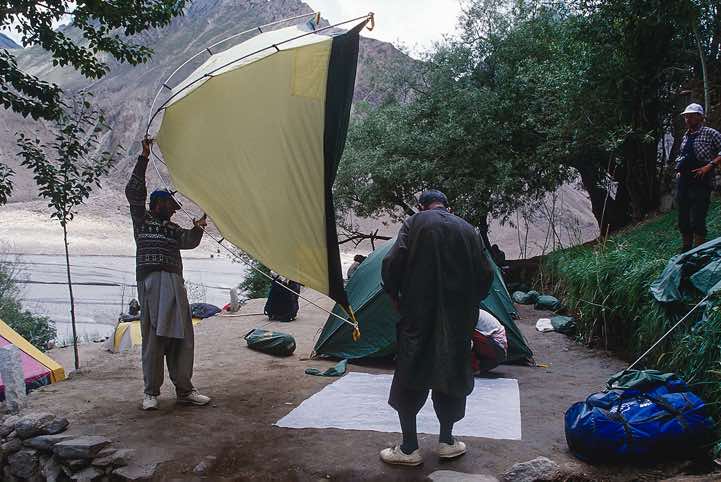 Camp Paiju, 3440m, Karakoram Mountains